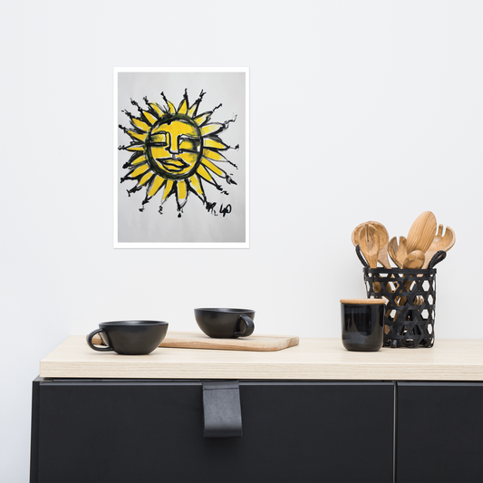 "Sunny" Poster Art Print